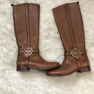 Tory Burch Leather Boots